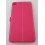 étui portefeuille huawei P8 rose
