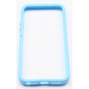 Coque bumper bleu ciel pour APPLE IPhone 5