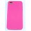 Coque Brillante Iphone 4 / 4S rose Silicone