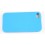 Coque Brillante Apple Iphone 4 / 4S bleu Silicone