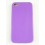 Coque Brillante Iphone 4 / 4S violet Silicone