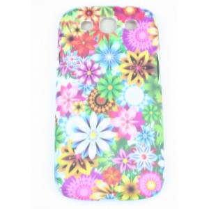 Coque Samsung Galaxy S3 / I9300 fleur color