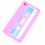 Coque Iphone 4 / 4S Cassette rose Silicone