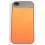Coque iphone 4 /4s orange semi rigide