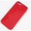 Coque iphone 5 rouge silicone