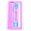 Coque iphone 5 rose fushia cassette silicone 