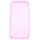 Coque iphone 5 rose pale silicone