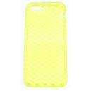 Coque iphone 5 jaune silicone