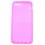Coque iphone 5 rose fushia silicone