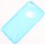 Coque iphone 5 bleu ciel silicone 