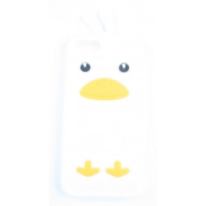 Coque iphone 5 blanche canard 