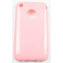Coque Iphone 3G / 3GS rose silicone