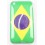 Coque iphone 3 / 3gs drapeau bresilien 
