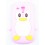 Coque samsung galaxy s3 mini pingouin rose pale silicone