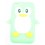 Coque Ipod Touch 4 Vert pingouin Silicone