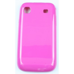 coque samsung galaxy s rose fushia silicone 
