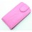  Etui rabat Iphone 4/4S Rose 